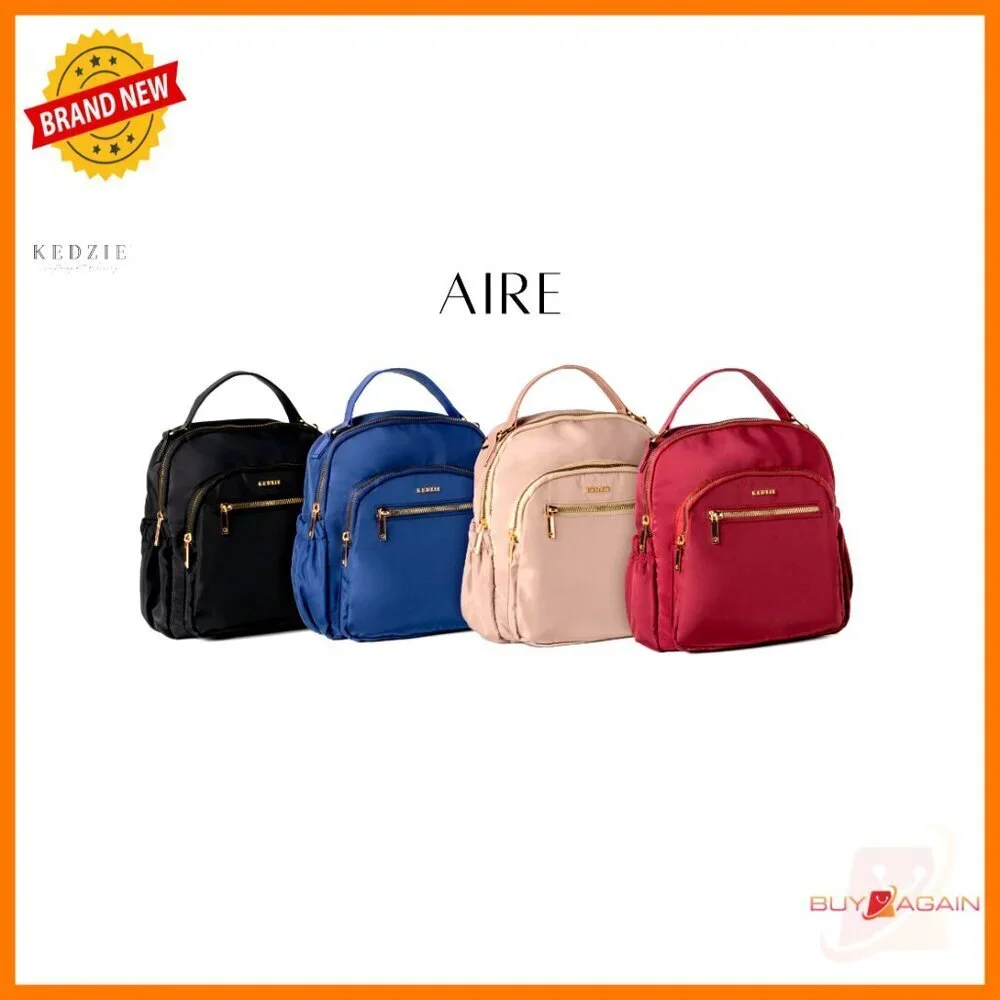 Convertible Backpack Crossbody Purse, Adjustable Straps, 6 Pockets, Travel